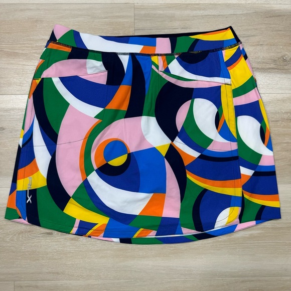 Ralph Lauren RLX Riviera Abstract Golf/Tennis/Pickleball Skorts Small - Picture 1 of 11